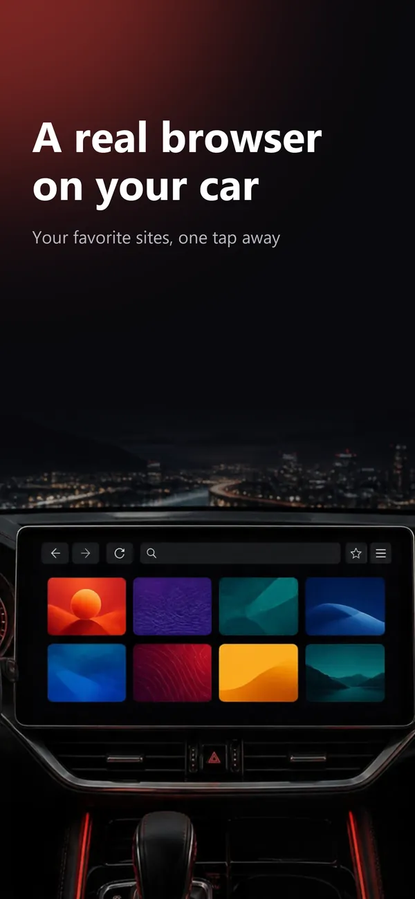 A real browser on your car