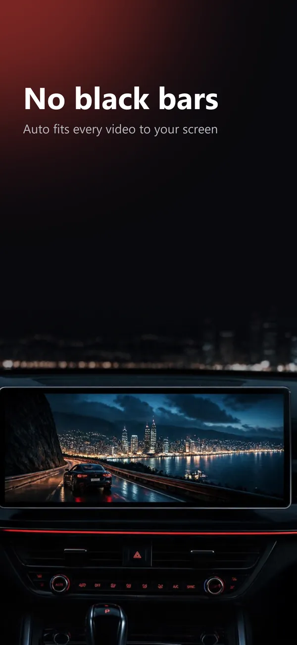 No black bars